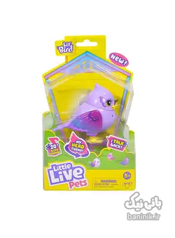 ربات پرنده حیوانات خانگی زنده کوچک سری فلاترتیل