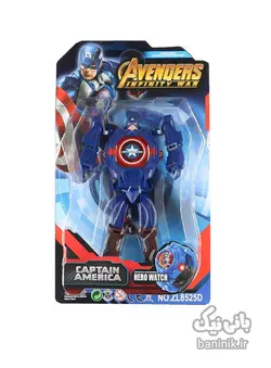 ساعت | ربات تبدیل شونده کاپیتان آمریکا Deformation Captain America Watch
