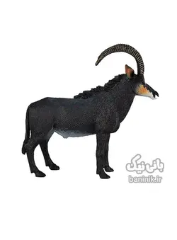 فیگور موجو سری بز کوهی بزرگ سیاه Mojo Giant Sable Antelope Figure