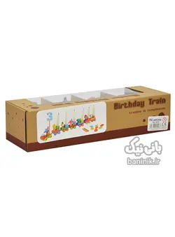 قطار چوبی تولد حیوانات پیکاردو Picardo