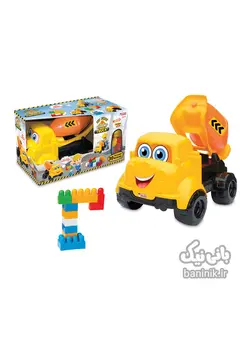 ماشین بازی دد طرح کامیون میکسر سیمان Dede Cement Truck