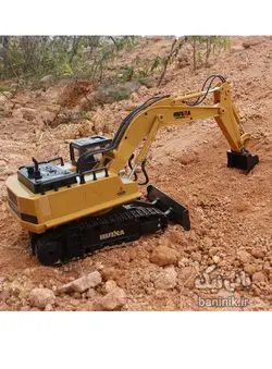 ماشین کنترلی هوینا مدل بیل مکانیکی دو کاره 1510 Huina Excavator