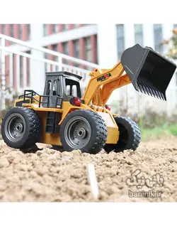 ماشین کنترلی هوینا مدل تراکتور بولدوزر Huina Bulldozer Tractor