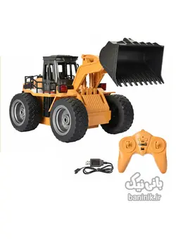 ماشین کنترلی هوینا مدل تراکتور بولدوزر Huina Bulldozer Tractor