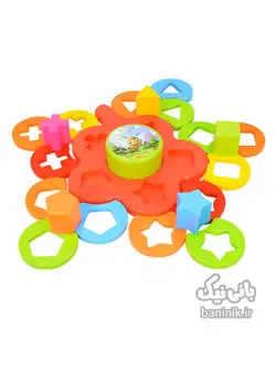 پازل مرتب سازی گلبرگ اشکال Gonash Toys