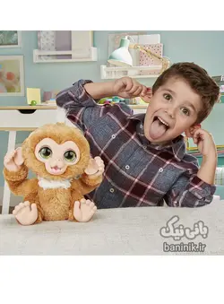 عروسک رباتیک زندی میمون Zandi FurReal