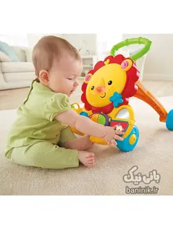 واکر موزیکال فیشر پرایس طرح شیر Fisher Price