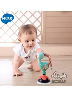 جغجغه چسبان میز غذا هولی تویز Huile Toys 3150 C