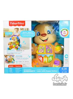 واکر موزیکال فیشر پرایس طرح سگ Fisher Price O000079