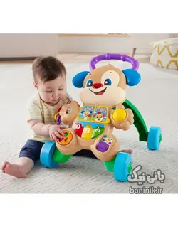 واکر موزیکال فیشر پرایس طرح سگ Fisher Price O000079