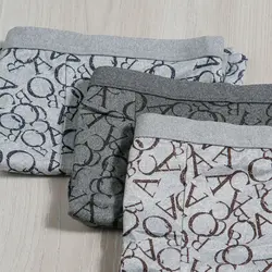 شورت مردانه نیم پا حروف درشت 2658
