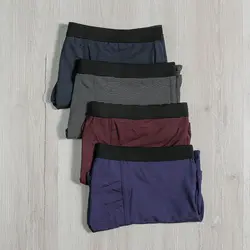 ✅شورت نیم پا مردانه مودال اصل طرح راه راه (7456)✅