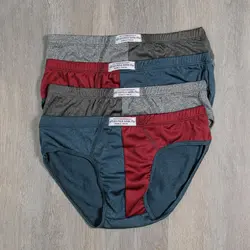 شورت مردانه اسلیپ نخ ملانژ طرح دو رنگ 7558