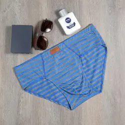 ✅شورت اسلیپ مردانه ملانژ طرح راه راه(4154)✅