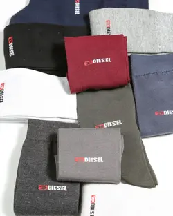 جوراب ساقدار نخی مردانه طرح ساده DIESEL 8247