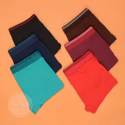 شورت نخی پادار مردانه طرح ساده(عمده۱۲عددی)۷۰۱۰