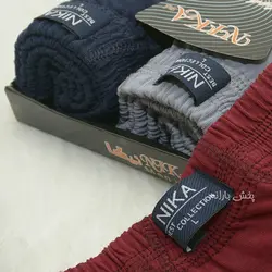 شورت اسلیپ جعبه ای نخی مردانه(پک۱۲عددی)کد۲۲۴۱/۱۲