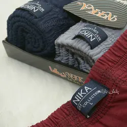 شورت جعبه ای اسلیپ مردانه نخی کد۲۱۱۴