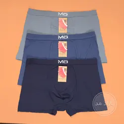 شورت نخی پادار مردانه طرح ساده(پک۳عددی)۷۰۱۳/۳