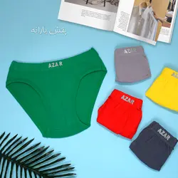شورت اسلیپ مردانه نخ پنبه مدل آذر(پک ۶ عددی)۴۰۹۲/۶