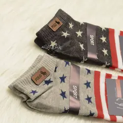 جوراب مچی مردانه نخی(پک۳عددی)کد۲۱۳۲/۳