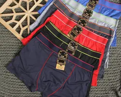 شورت گیاهی کمرپهن مردانه.(پک۶عددی)کد۳۳۴۳/۶