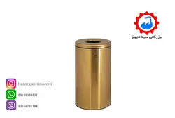 سطل زباله اداری 20 لیتری مدل MA-525 GOLD - طلایی