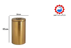 سطل زباله اداری 20 لیتری مدل MA-525 GOLD - طلایی