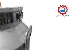 دستگاه عرق گیر و گلاب گیر بیدون (دبه شیری) 100 لیتری