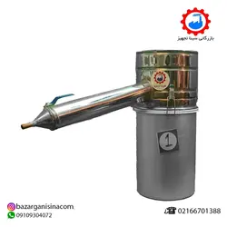 دستگاه عرق گیر و گلاب گیر سایز 1 لوله بلند