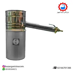 دستگاه عرق گیر و گلاب گیر سایز 1 لوله بلند