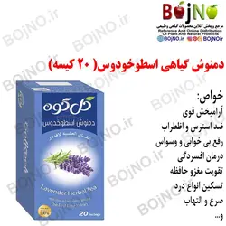 دمنوش اسطوخودوس (۲۰عددی) گل کوه