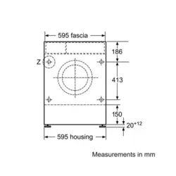 لباسشویی توکار WIA24200GC