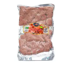 سویا میت تکه ای (گوشت گیاهی بر پایه سویا) بکر مقدار 500 گرم - کاکوتی