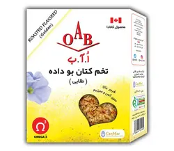 تخم کتان بو داده طلایی اُ آ ب (OAB) مقدار 200 گرم