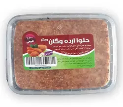 حلوا ارده بادام وگان ویگر مقدار  500 گرم