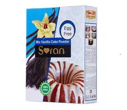 پودر کیک نیمه آماده با شکر قهوه ای و وانیل سوران مقدار 450 گرم