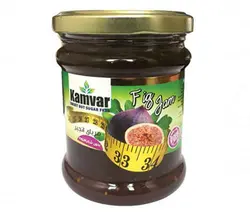 مربای انجیر بدون شکر و رژیمی کامور مقدار 280 گرم