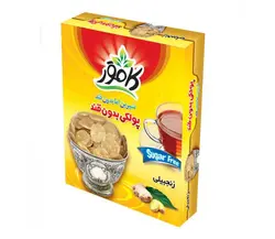 پولکی زنجبیلی بدون قند کامور مقدار 150 گرم