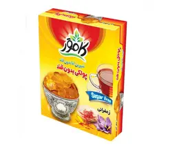 پولکی زعفرانی بدون قند و رژیمی کامور مقدار 150 گرم
