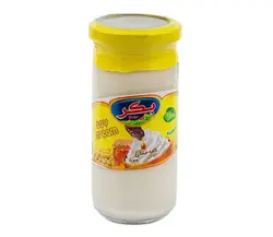 خامه سویا با عسل(شهد) خرما بکر مقدار 120 گرم