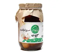 ترشی سیر گل باغ سی مقدار 700 گرم