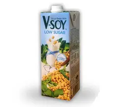شیرسویای رژیمی وی سوی - V-soy مقدار 1 لیتری - کاکوتی
