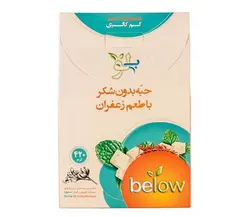 حبه بدون شکر استویا با زعفران بیلو مقدار 420 گرم