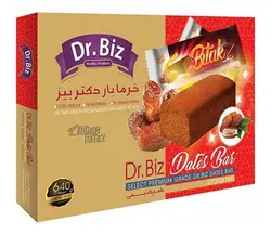 خرما بار طبیعی دکتر بیز مقدار 640 گرم