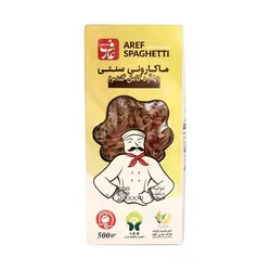 ماکارانی سبوس دار پیچی ارگانیک عارف 500 گرم