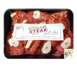 استیک گیاهی وایزفود Wise food مقدار 400 گرم 4 عدد - کاکوتی