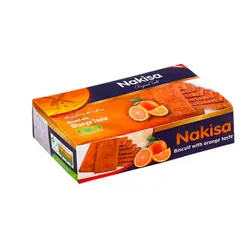 بیسکویت پرتقال نکیسا مقدار 250 گرم - کاکوتی