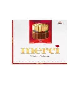 شکلات کادویی 250 گرمی قرمز مرسی - کچی یامی