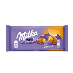 شکلات میلکا کاراملی Milka Caramel Chocolate - کچی یامی